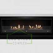 Каминный портал МДФ "VANCOUVER 1900" с биокамином Lux Fire "Фаер Бокс Вега-2" (белый) Lux fire