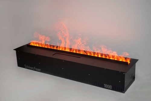 Электроочаг Schönes Feuer 3D FireLine 1000 Pro со стальной крышкой в Рыбинске